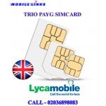 Lyca Mobile UK Network Pay As You Go SIM